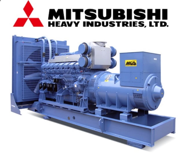 Máy phát được sản xuất bởi tập đoàn Mitsubishi Heavy Industries