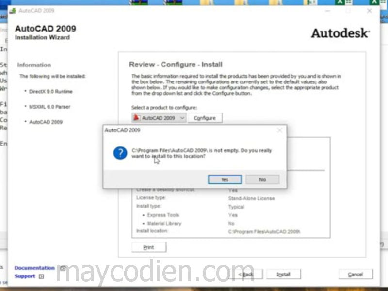 Download Autocad 2009 Link Tải Nhanh Google Drive