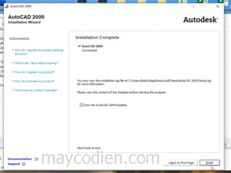 Download Autocad 2009 Link Tải Nhanh Google Drive