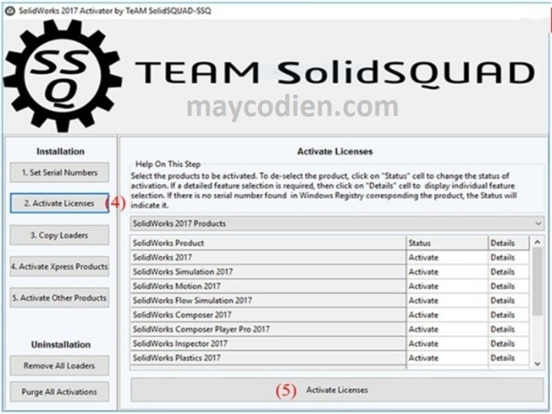 bước 5 tải solidworks 2017