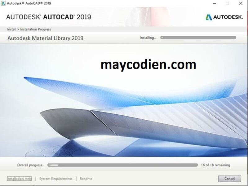 bước 8 tải autocad 2019