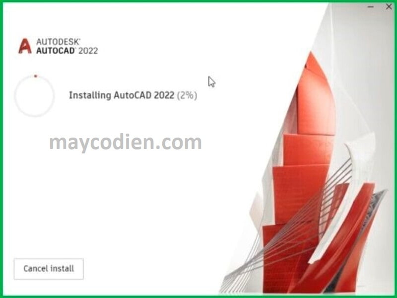 bước 6 tải autocad 2022