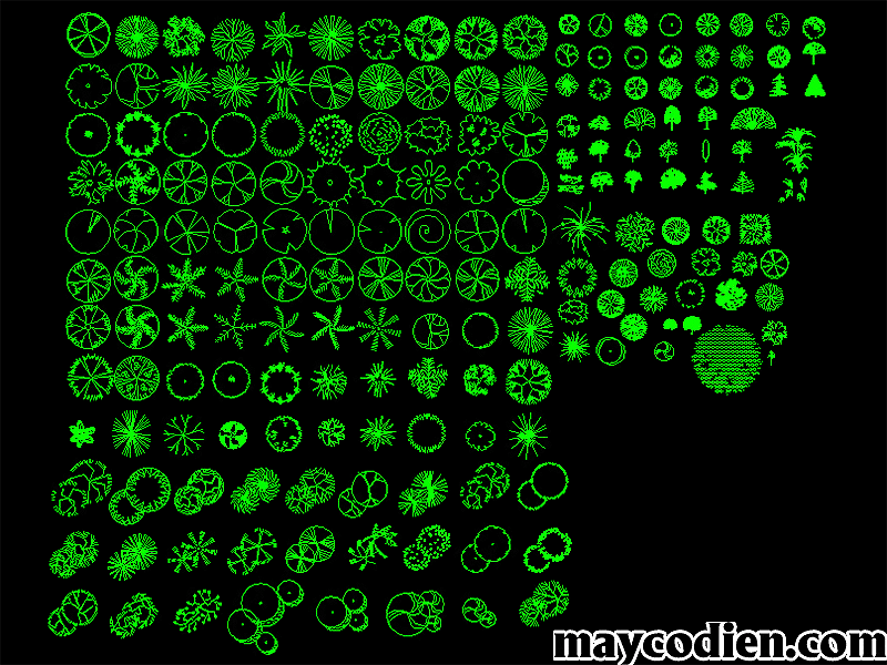 Tải Tổng Hợp Thư Viện CAD Cây Xanh Đầy Đủ Và Mới Nhất Năm 2022