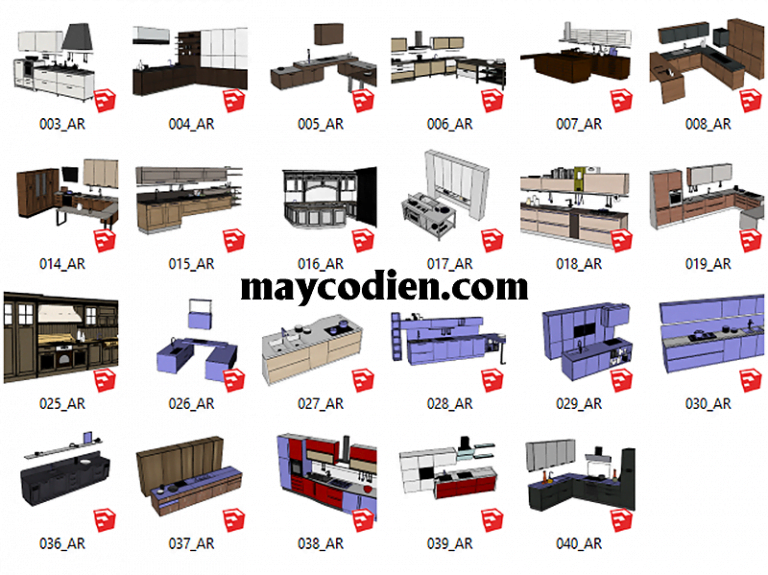 Tải Thư Viện SketchUp Tổng Hợp ️【 Google Drive Miễn Phí】