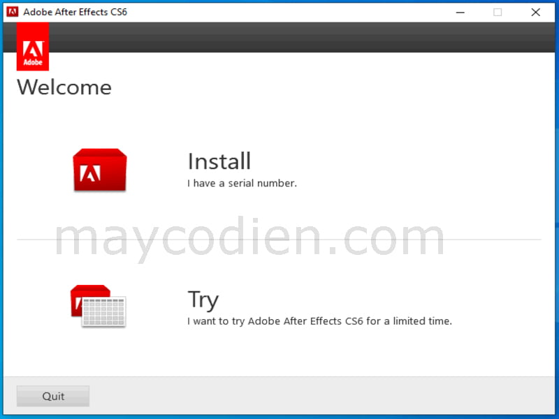 Tải Adobe After Effects CS6