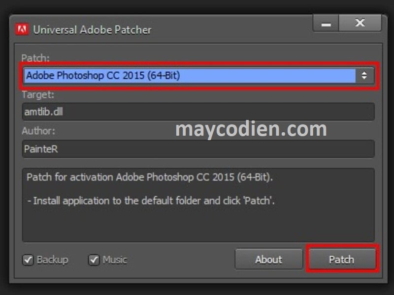 bước 12 tải photoshop CC 2015