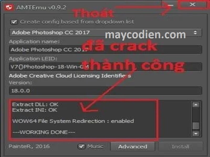 bước 5 tải photoshop cc 2018