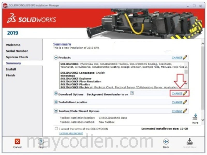 Tải Solidworks 2019