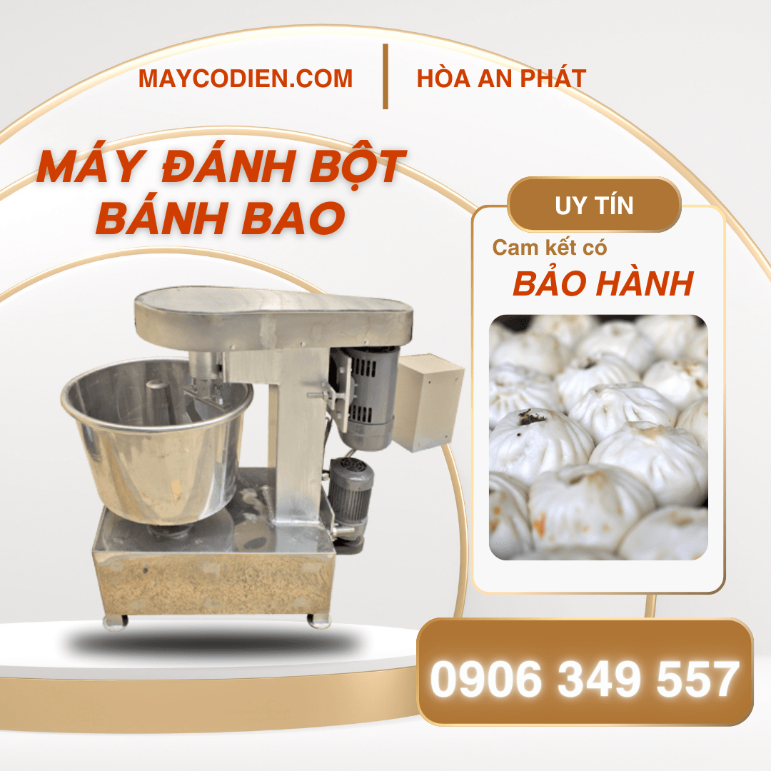 Máy đánh bột bánh bao