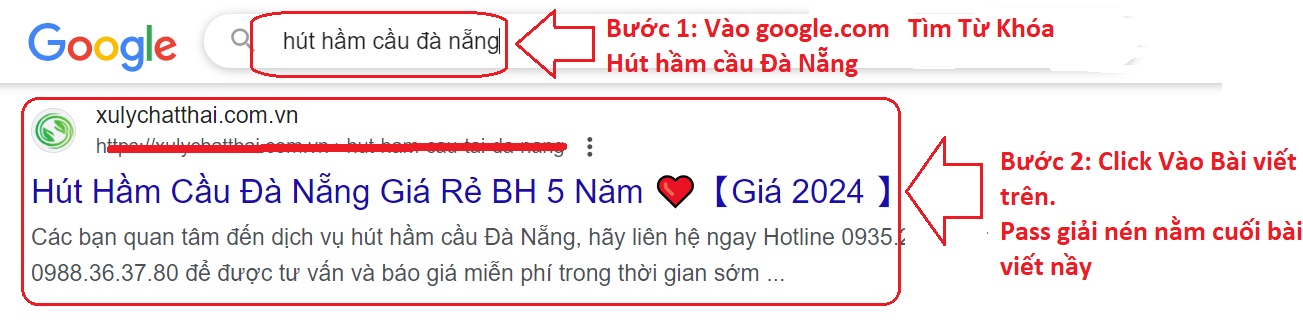 Hút hầm cầu đà nẵng